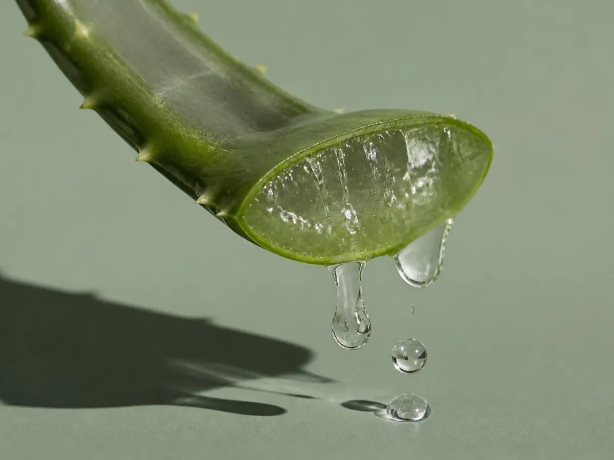 Aloe vera: el gel transparente del interior de la hoja