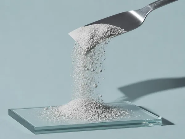 Ceramidas: polvo blanco