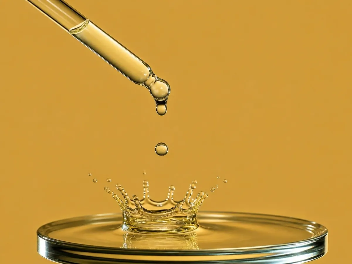 Granactive Retinoid: líquido amarillo claro, tal como se vende (HPR al 10%)