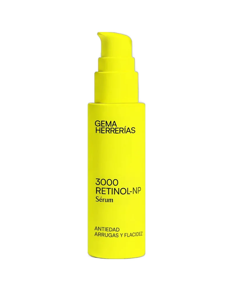 Envase de 3000 Retinol-NP sobre fondo blanco