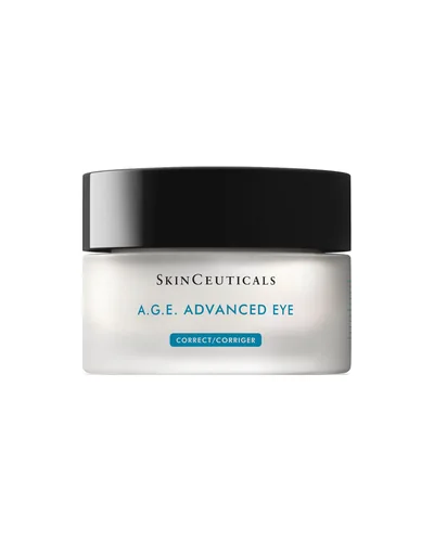 Envase de A.G.E. Advanced Eye sobre fondo blanco