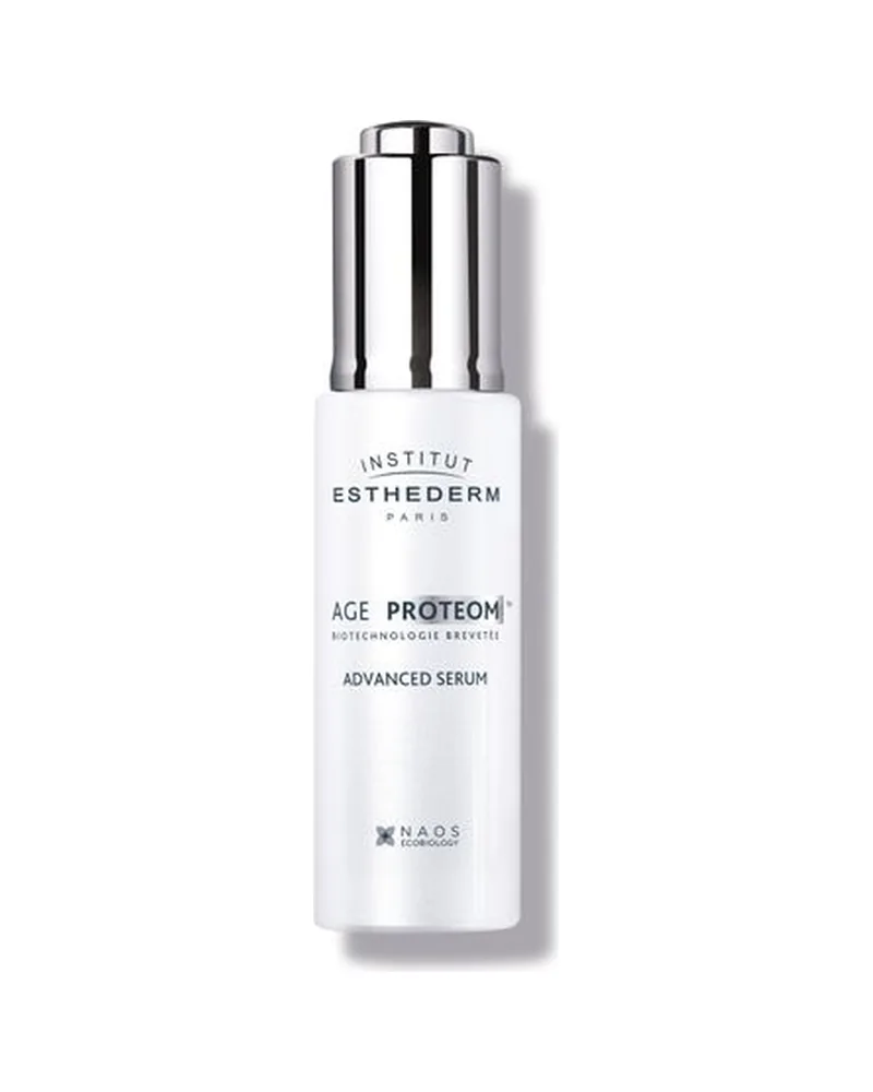 Envase de Age Proteom Advanced Serum sobre fondo blanco