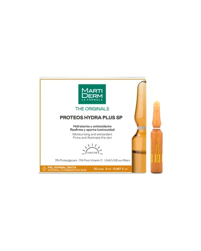Envase de Proteos Hydra Plus SP sobre fondo blanco