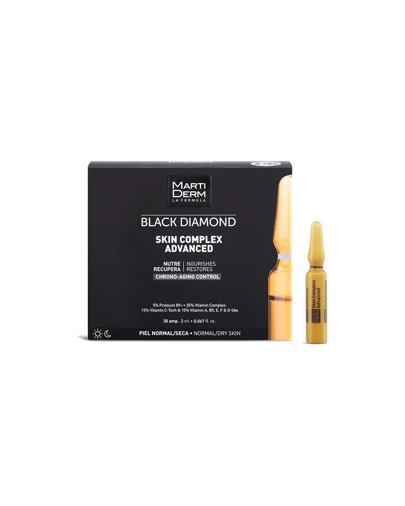 Envase de Skin Complex Advanced sobre fondo blanco