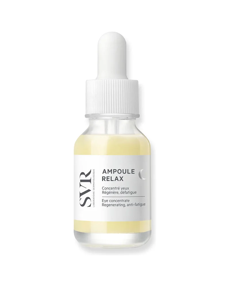 Envase de Ampoule Relax sobre fondo blanco