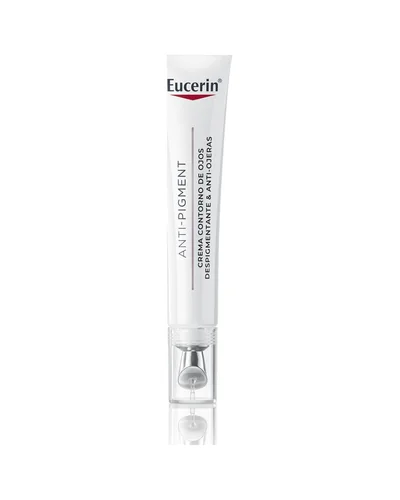 Envase de Anti-Pigment Contorno de ojos sobre fondo blanco
