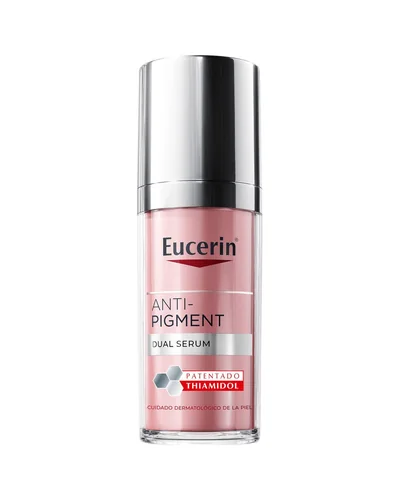 Envase de Anti-Pigment Dual Serum sobre fondo blanco