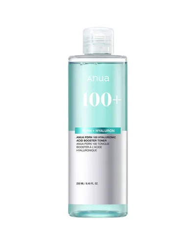 Envase de PDRN 100 Hyaluronic Acid Booster Toner sobre fondo blanco