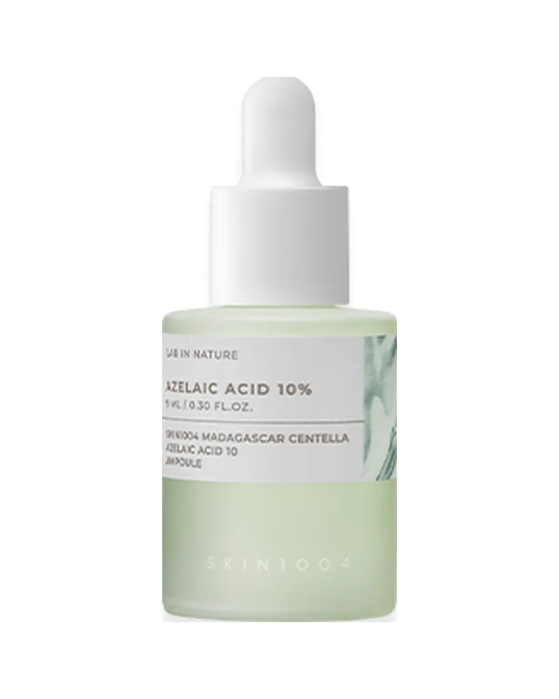Envase de Madagascar Centella Azelaic Acid 10 Ampoule sobre fondo blanco