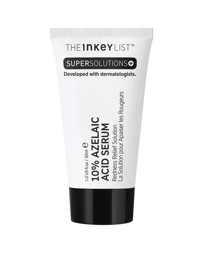 Envase de 10% Azelaic Acid Serum sobre fondo blanco