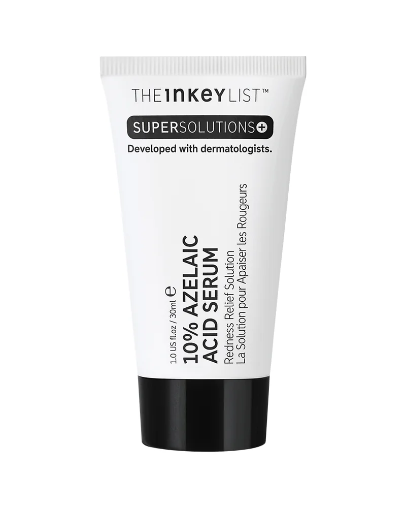 Envase de 10% Azelaic Acid Serum sobre fondo blanco