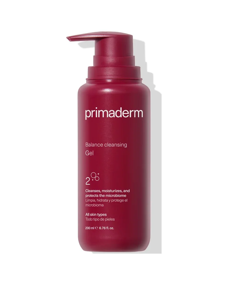 Envase de Balance Cleansing Gel sobre fondo blanco