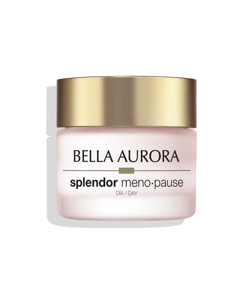 Envase de Splendor Meno·Pause Crema Día sobre fondo blanco