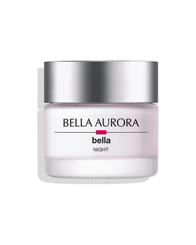 Envase de Bella Noche Crema Reparadora sobre fondo blanco