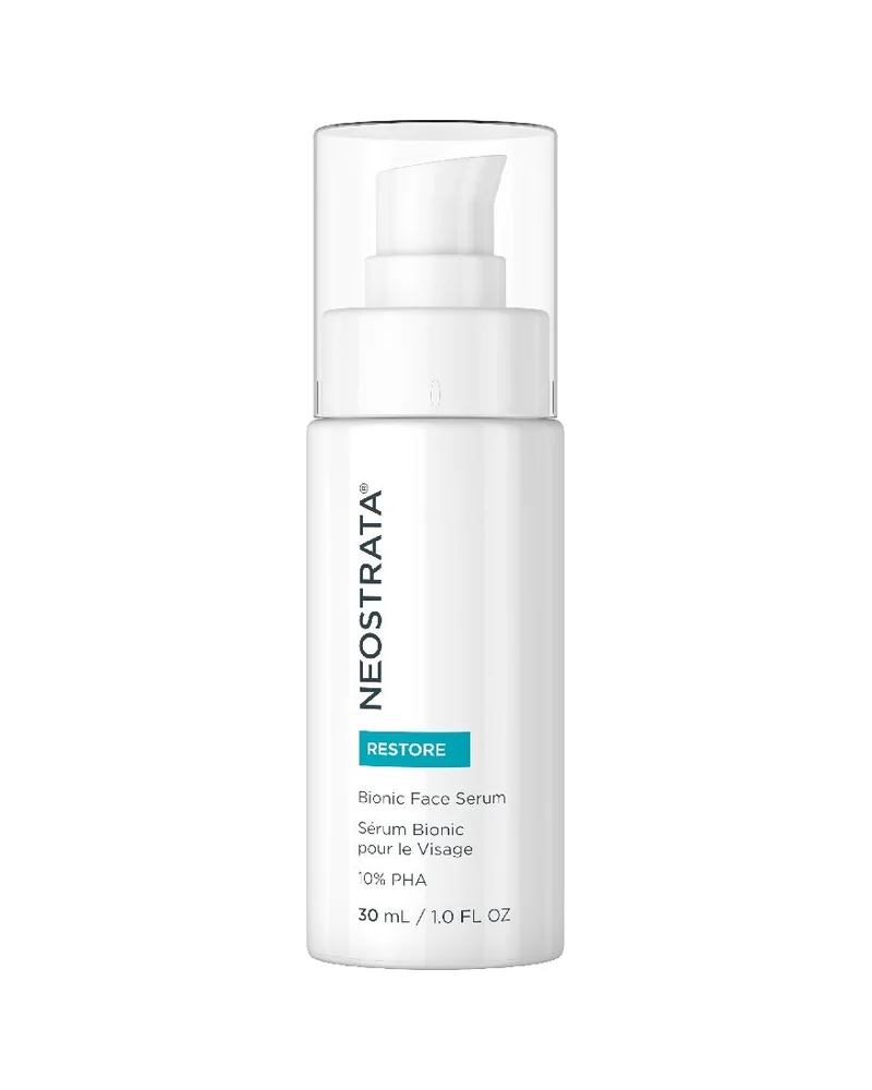Envase de Bionic Face Serum sobre fondo blanco