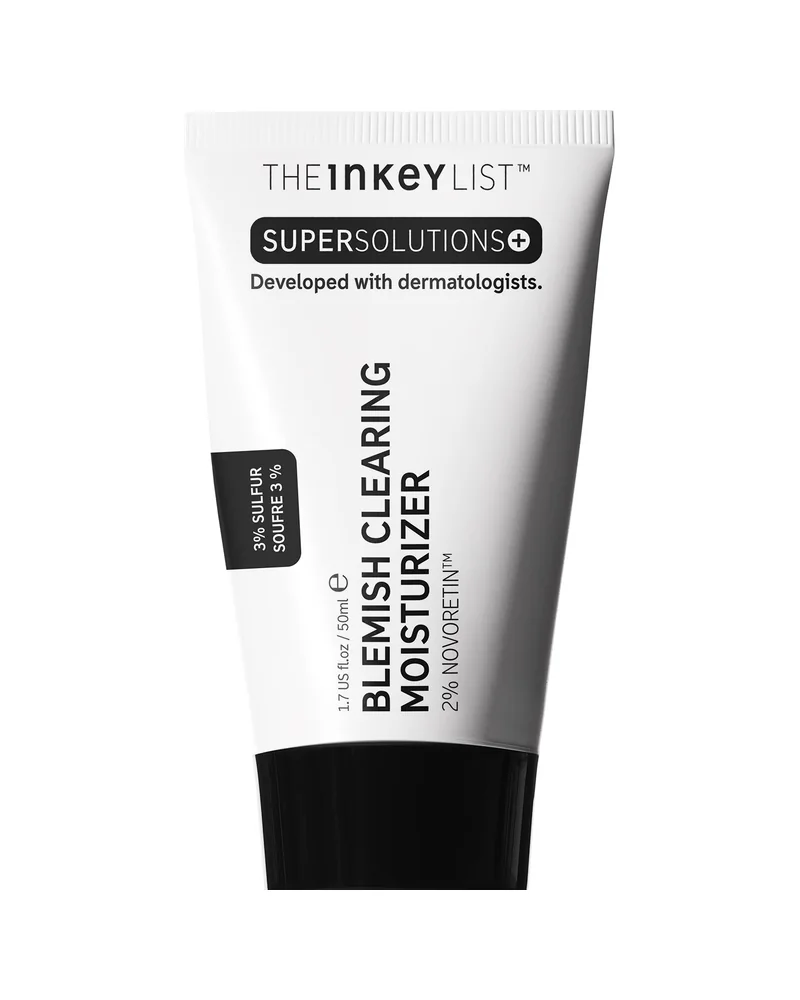 Envase de Blemish Clearing Moisturizer sobre fondo blanco