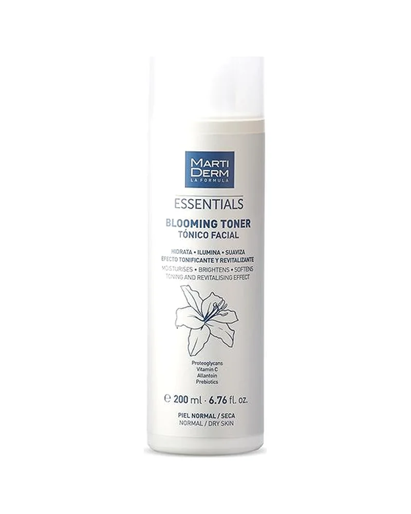 Envase de Blooming Toner sobre fondo blanco