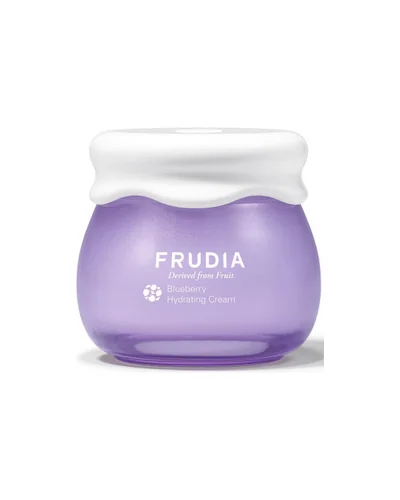 Tarro de Blueberry Hydrating Cream sobre fondo blanco