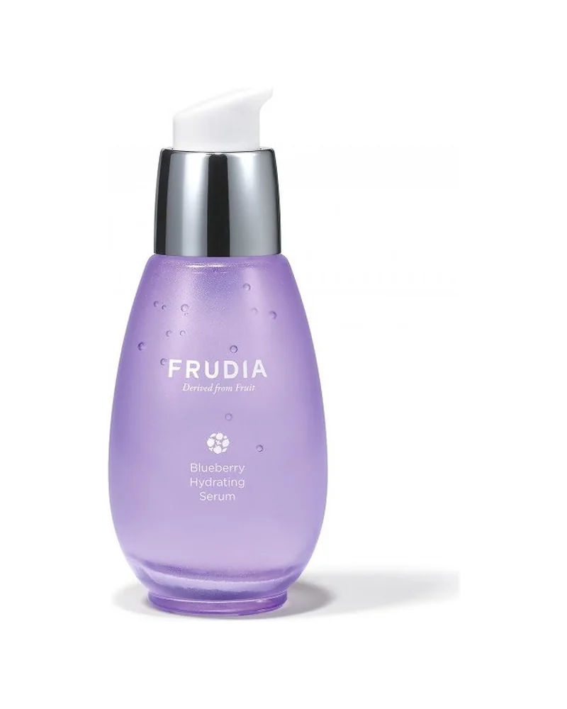 Frasco de Blueberry Hydrating Serum sobre fondo blanco
