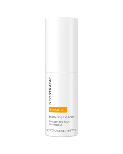 Envase de Brightening Eye Cream sobre fondo blanco