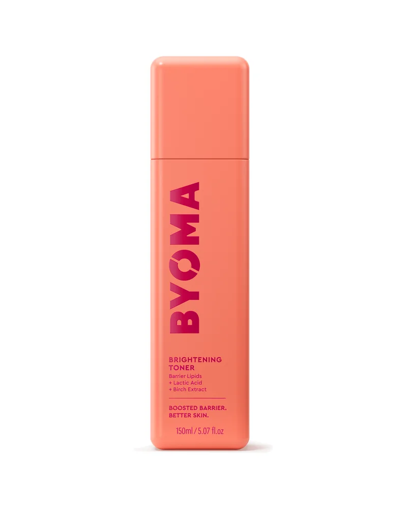 Frasco de Brightening Toner sobre fondo blanco