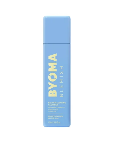 Frasco de Blemish Clearing Cleanser sobre fondo blanco