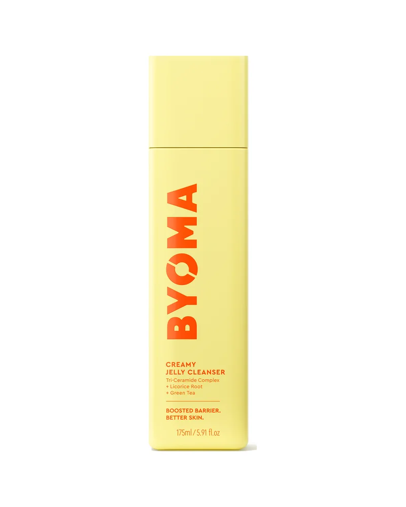Frasco de Creamy Jelly Cleanser sobre fondo blanco