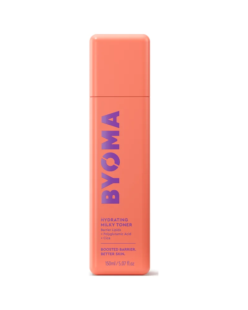 Frasco de Hydrating Milky Toner sobre fondo blanco
