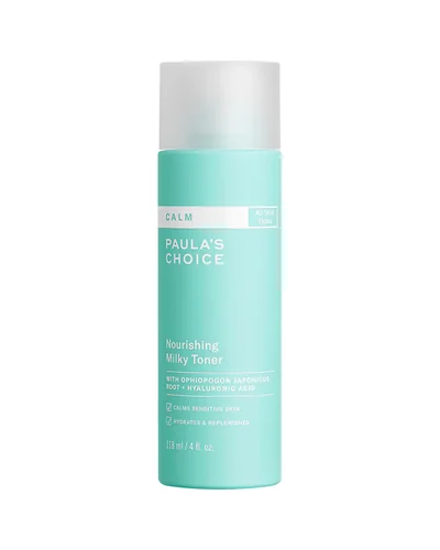 Envase de Calm Tónico Reparador sobre fondo blanco