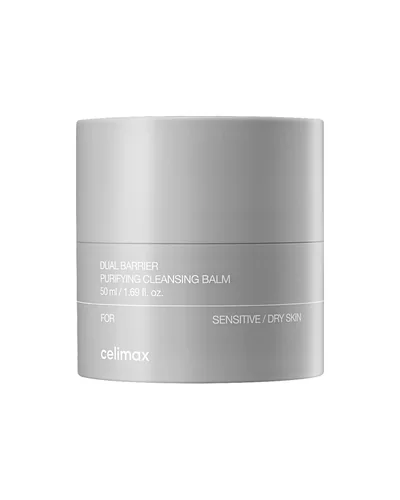 Envase de Dual Barrier Purifying Cleansing Balm sobre fondo blanco