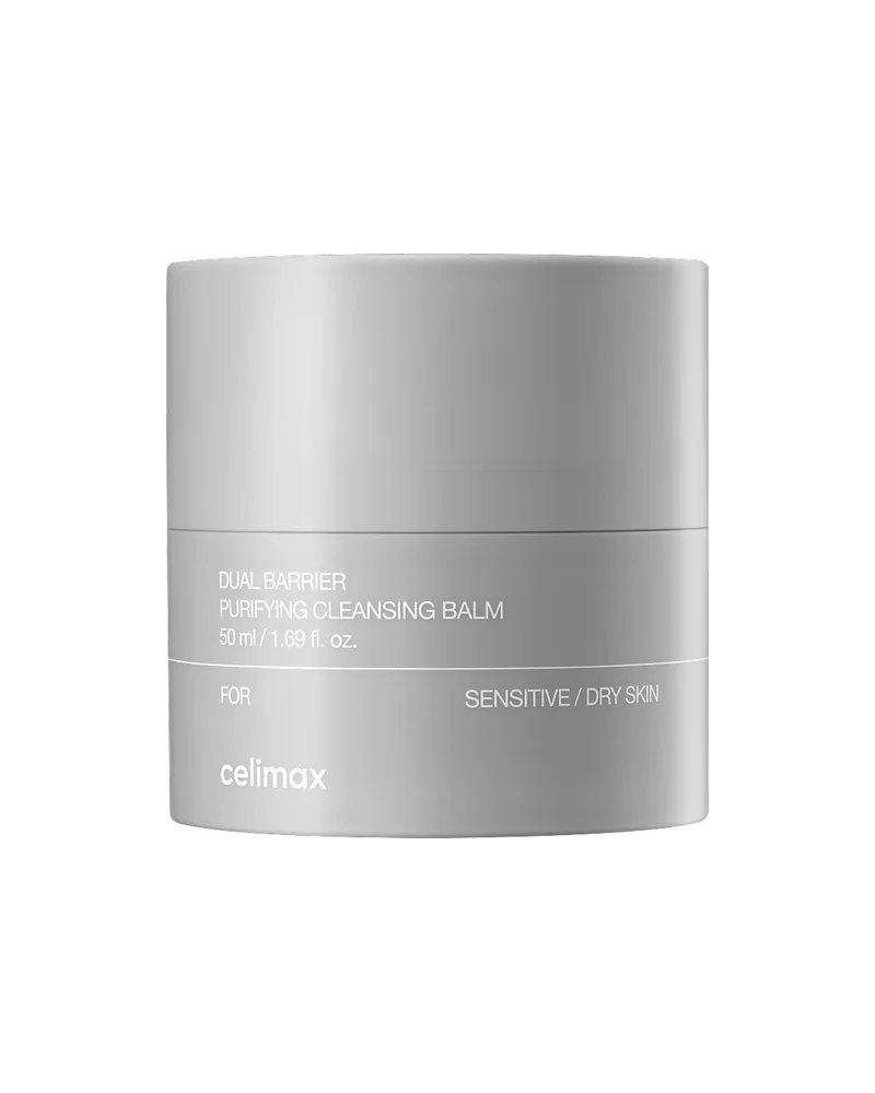 Envase de Dual Barrier Purifying Cleansing Balm sobre fondo blanco
