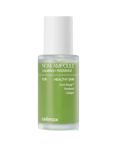 Envase de The Real Noni Energy Ampoule sobre fondo blanco