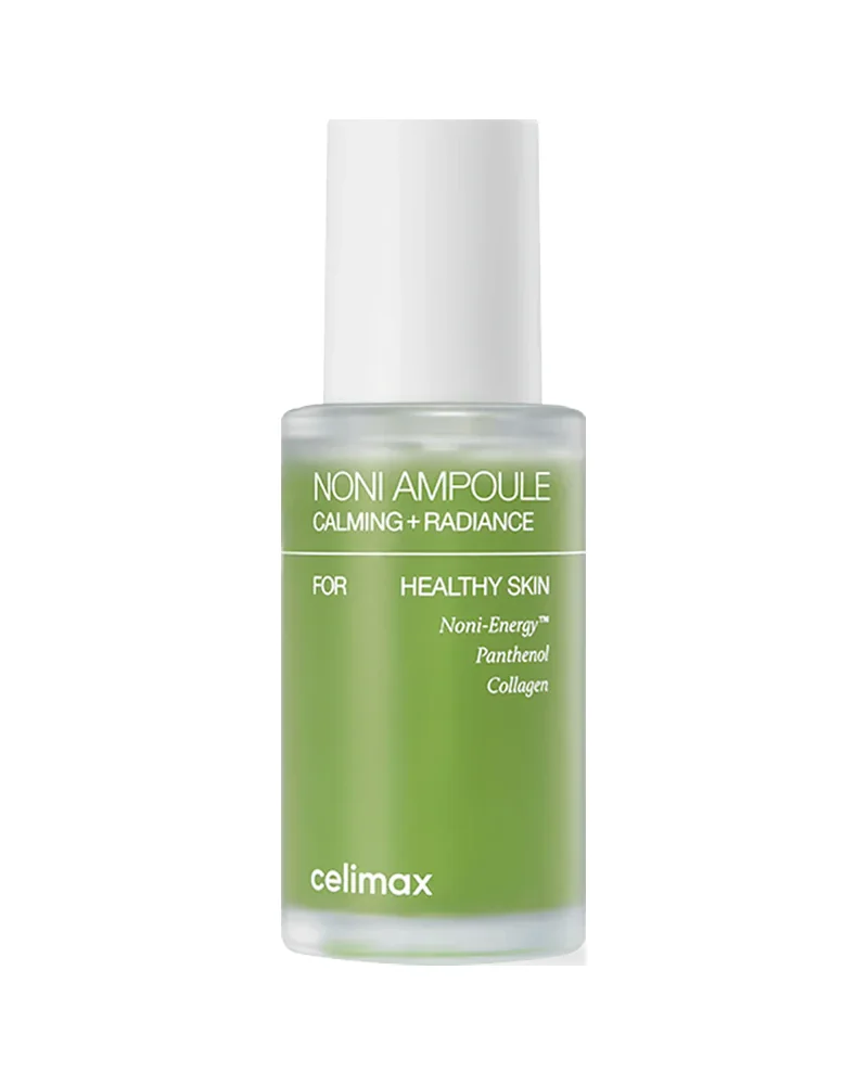Envase de The Real Noni Energy Ampoule sobre fondo blanco