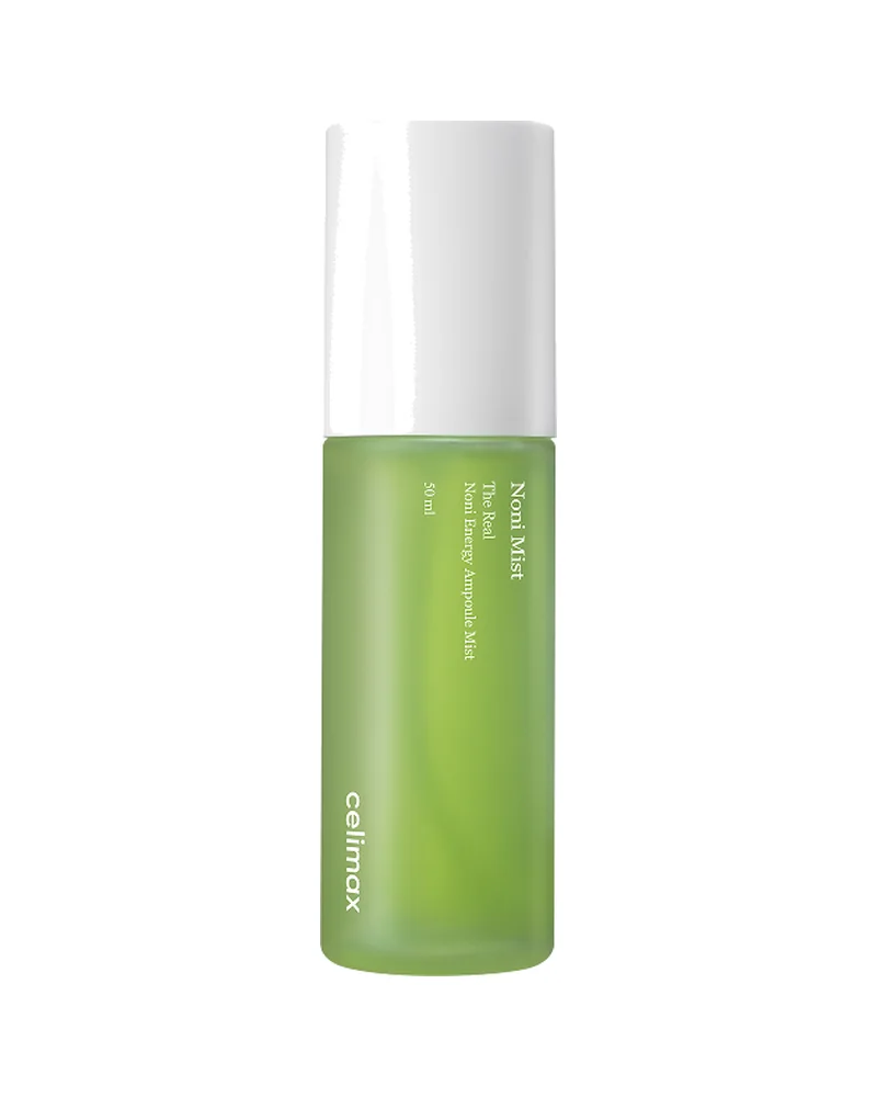 Envase de The Real Noni Energy Ampoule Mist sobre fondo blanco