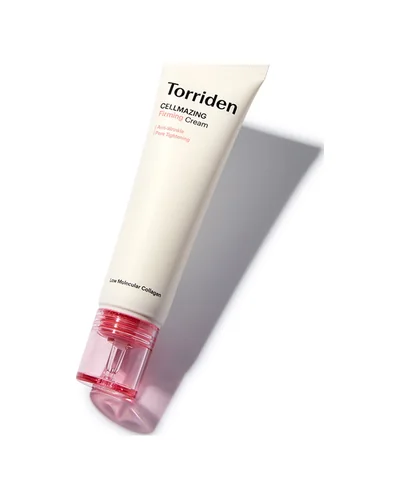 Envase de Cellmazing Firming Cream sobre fondo blanco