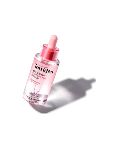 Envase de Cellmazing Pore Perfecting Ampoule sobre fondo blanco