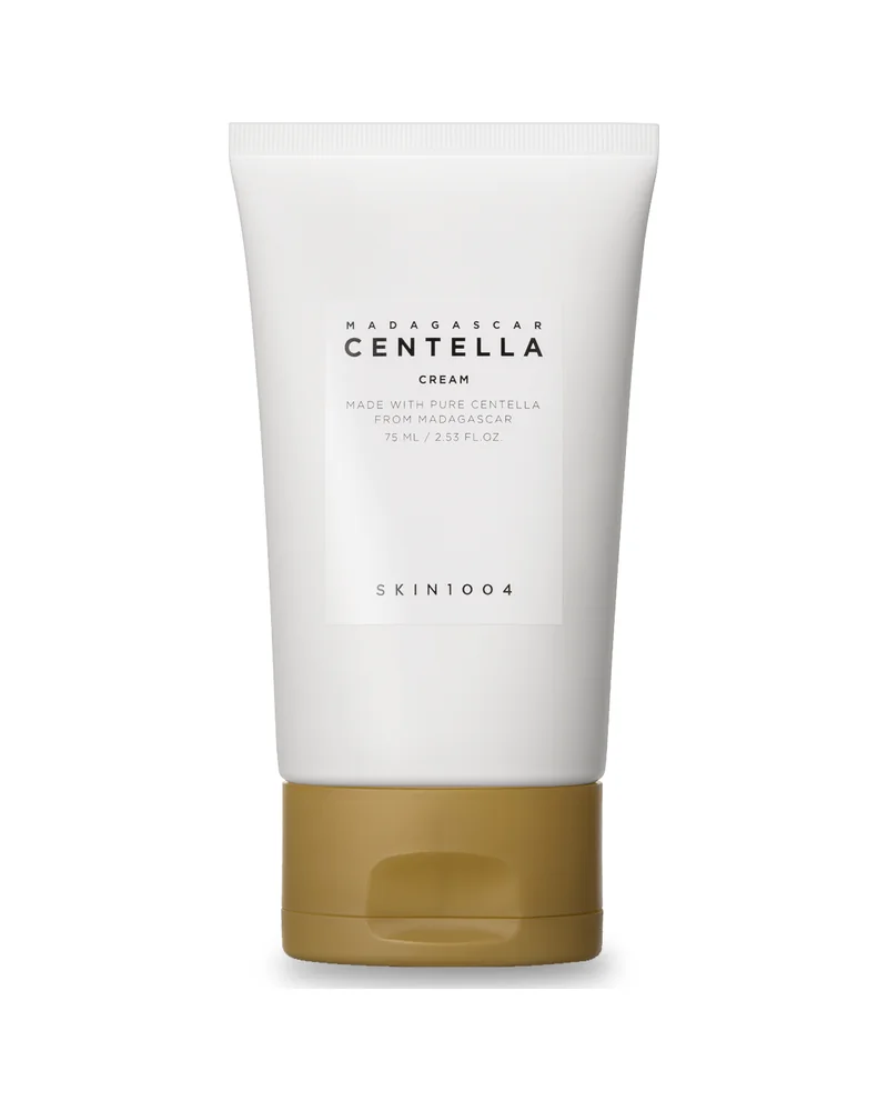 Envase de Madagascar Centella Cream sobre fondo blanco