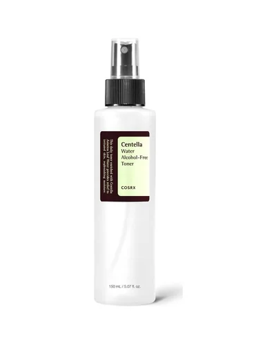 Envase de Centella Water Alcohol-Free Toner sobre fondo blanco