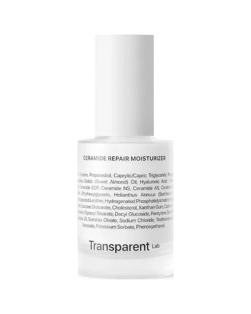 Envase de Ceramide Repair Moisturizer sobre fondo blanco