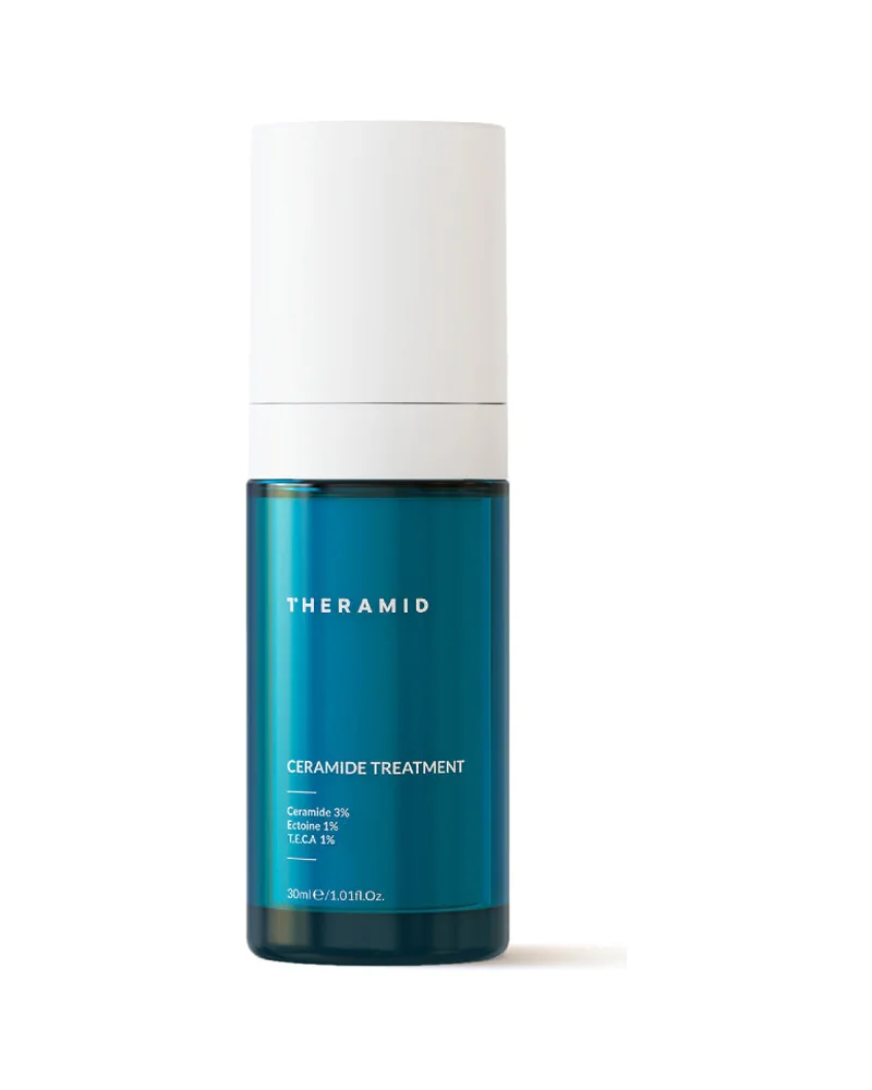 Envase de Ceramide Treatment sobre fondo blanco