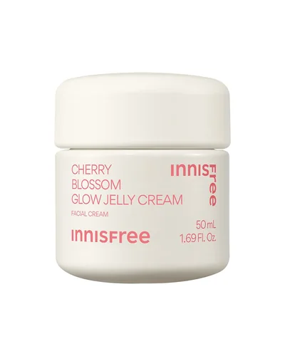 Tarro de Cherry Blossom Glow Jelly Cream sobre fondo blanco