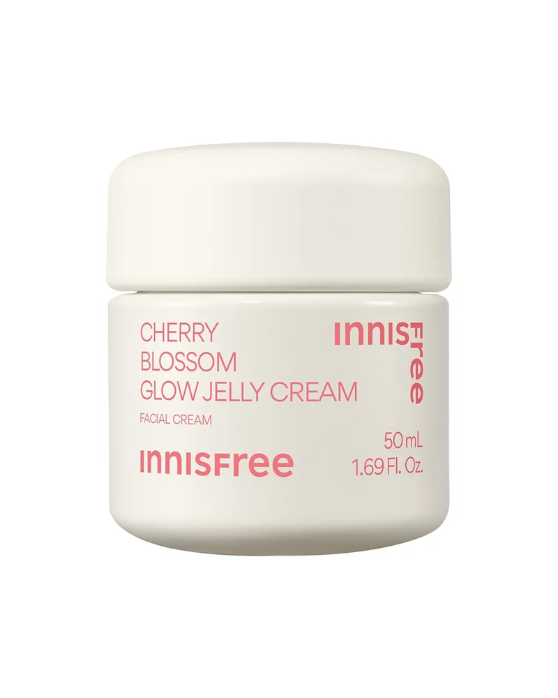 Tarro de Cherry Blossom Glow Jelly Cream sobre fondo blanco
