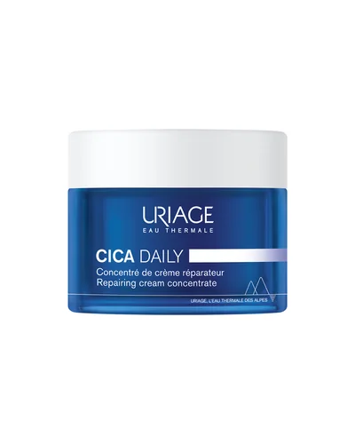 Envase de Cica Daily Crema Reparadora Concentrada sobre fondo blanco