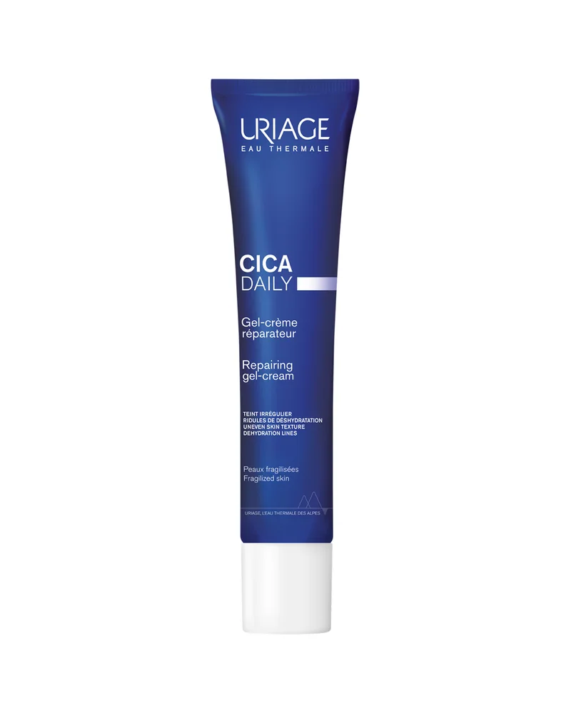 Envase de Cica Daily Gel-Crema Reparador sobre fondo blanco