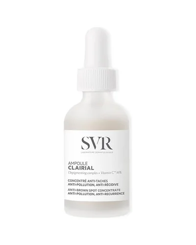 Envase de Clairial Ampoule sobre fondo blanco