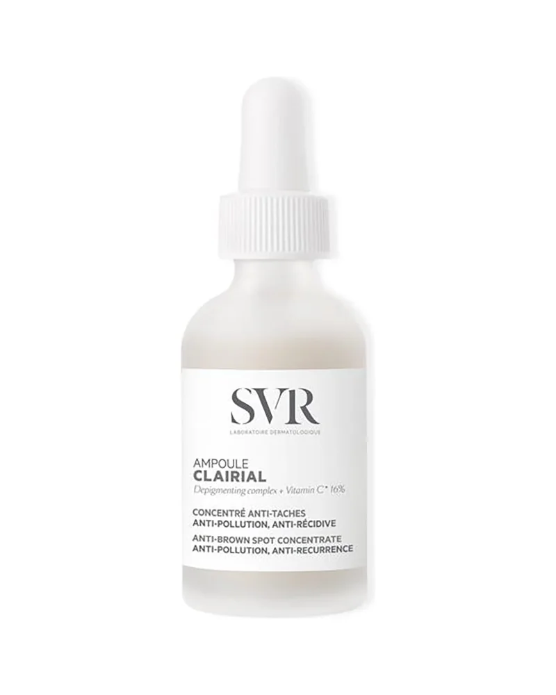 Envase de Clairial Ampoule sobre fondo blanco