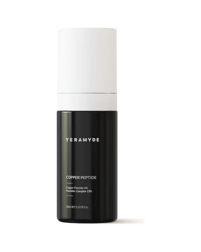 Envase de Copper Peptide sobre fondo blanco