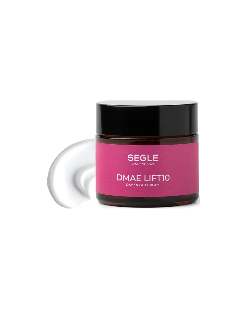 Envase de Crema DMAE Lift 10 sobre fondo blanco