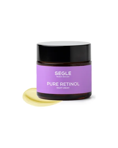 Envase de Crema Pure Retinol sobre fondo blanco