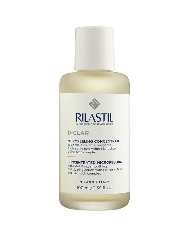 Envase de D-Clar Micropeeling sobre fondo blanco